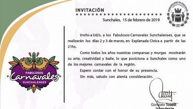 Photo of Fwd: INVITACIÓN | Fabulosos Carnavales Sunchalenses 2019