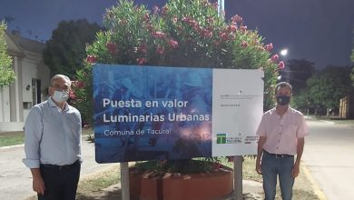 Photo of Fwd: Inauguración en Tacural: Calvo acompañó a Sola en la presentación de nueva iluminación urbana