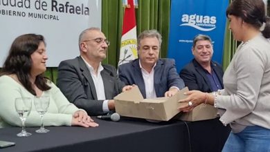 Photo of Fwd: RAFAELA: CALVO PARTICIPÓ DE LA LICITACIÓN DEL NUEVO CENTRO DE DISTRIBUCIÓN DE AGUA POTABLE